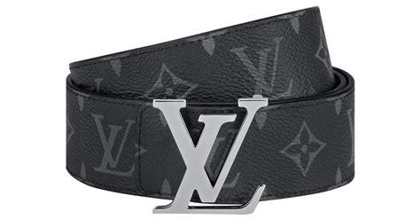 cintura lv nera uomo|cinture Louis Vuitton da uomo.